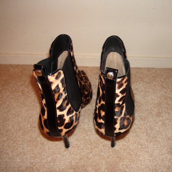 NWOB Michael Michael Kors Asbury Leopard Print Calf Hair Bootie - Picture 7 of 8